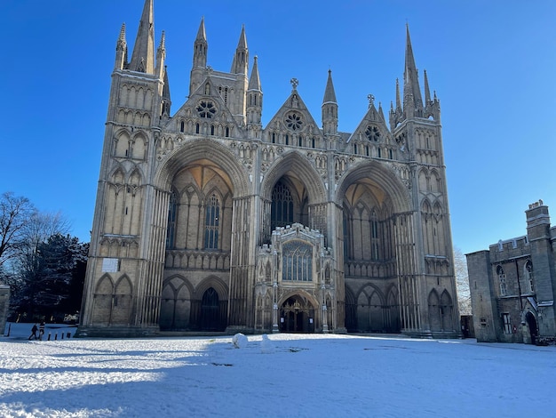 Photo l'église de peterborough