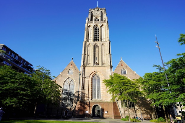 L'église Saint-Laurent est une église protestante à Rotterdam c'est le seul vestige de la ville médiévale de Rotterdam Pays-Bas