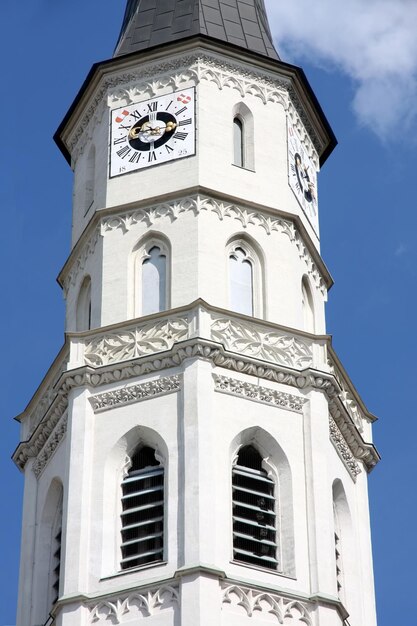 Photo l'église saint-michel michaelerkirche à vienne autriche