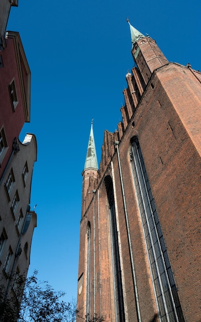 Église St Mary à Gdansk Pologne