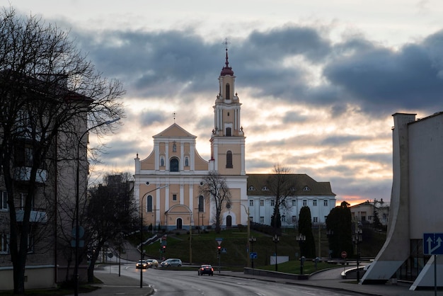 L'église de la Trouvaille de la Sainte Croix et le monastère des Bernardins à Grodno, Biélorussie