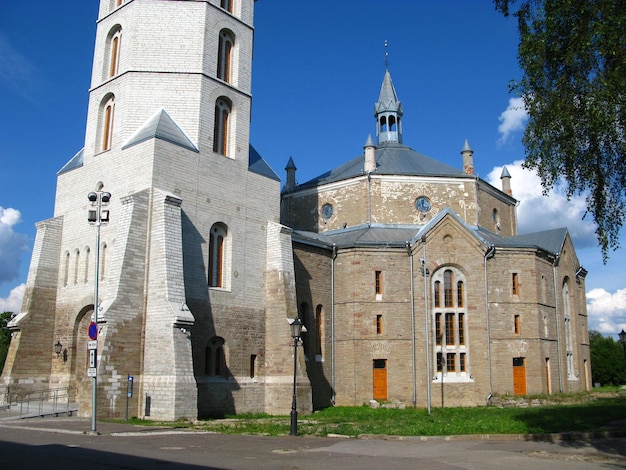 L'église de la ville de Narva Estonie