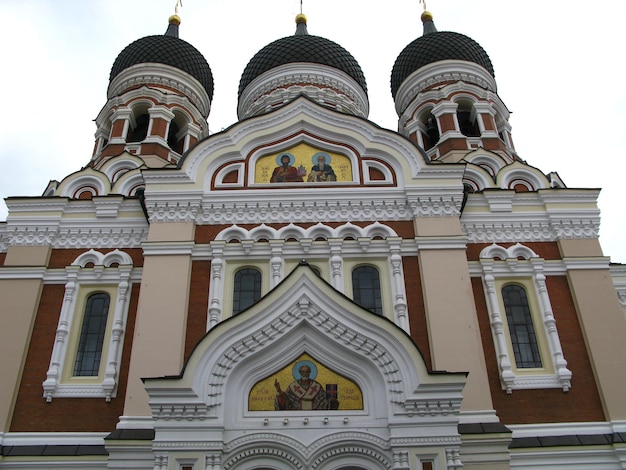 L'église de la ville de Tallinn Estonie