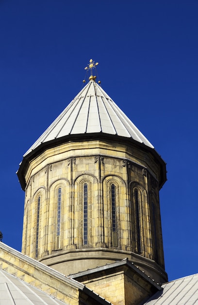 Photo l'église de la ville de tbilissi, géorgie