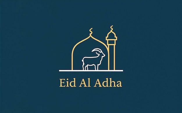 Eid Al Adha Iconographie du dôme et du minaret de la chèvre