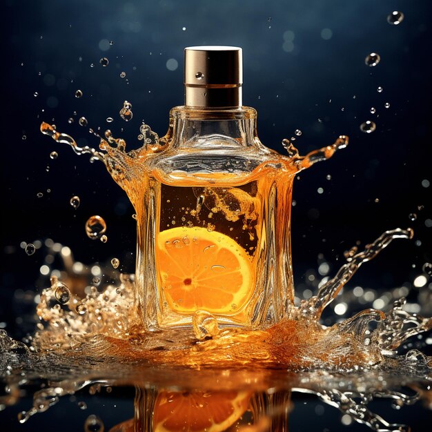 L'élégance claire du cristal d'agrumes dans la symphonie du parfum d'orange