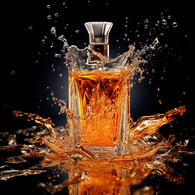 L'élégance claire du cristal d'agrumes dans la symphonie du parfum d'orange