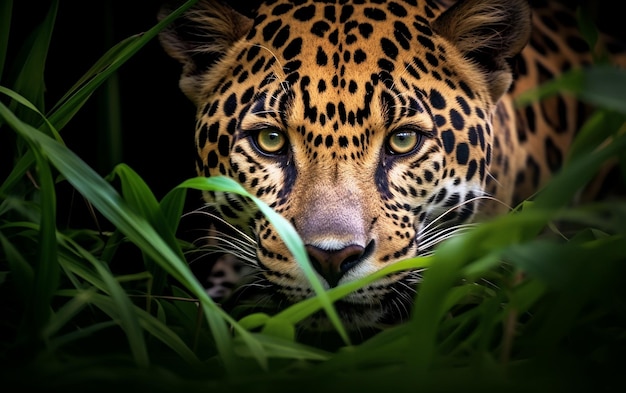 L'élégance du Jaguar dans l'action sauvage