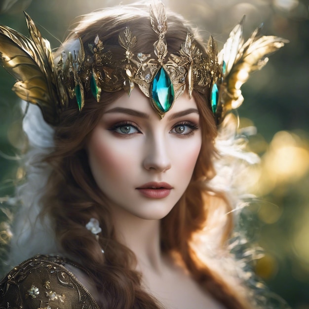 L'élégance mystique La beauté énigmatique du folklore elfique