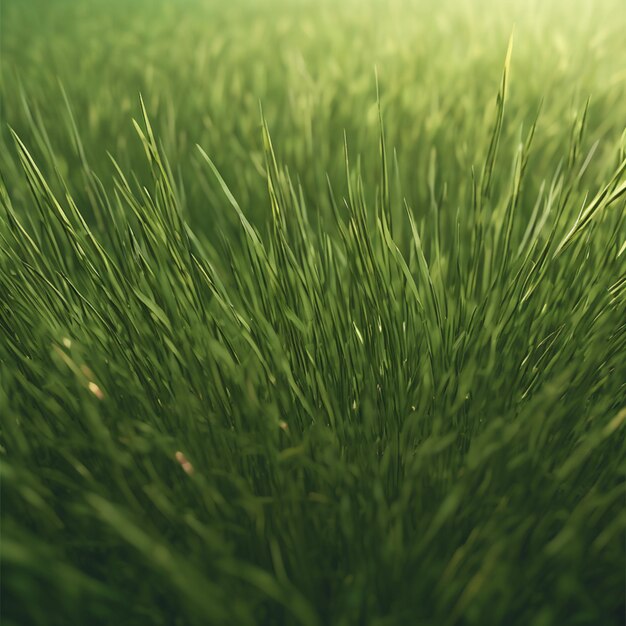 L'élégance de la texture de l'herbe symphonique de la nature