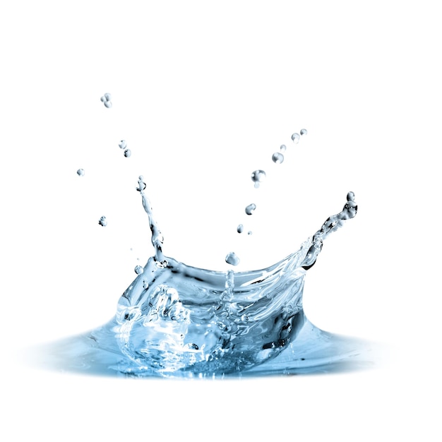 Élément de conception de l'éclaboussure d'eau