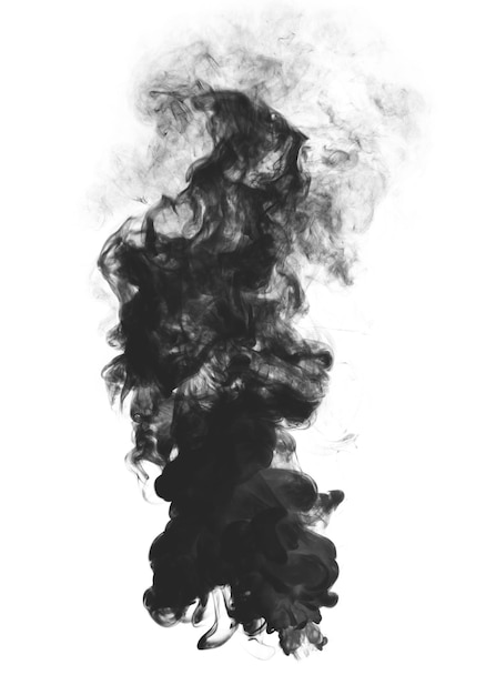 Élément de conception de l'effet de fumée noire