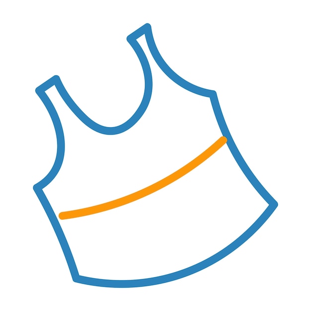 Élément d'été de l'ensemble avec un design de contour Ce T-shirt accrocheur conçu dans un style de contour