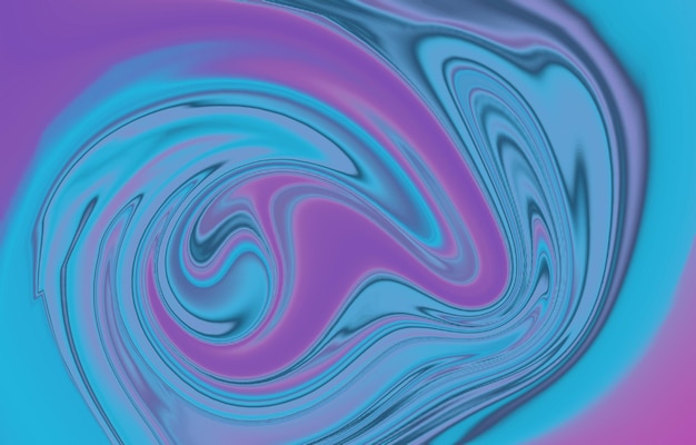 Élément graphique moderne abstrait Formes colorées dynamiques et vagues Dégradé
