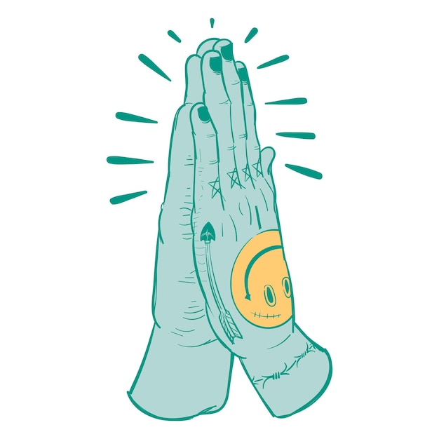 Élément d'illustration du concept d'individualité Png fond transparent