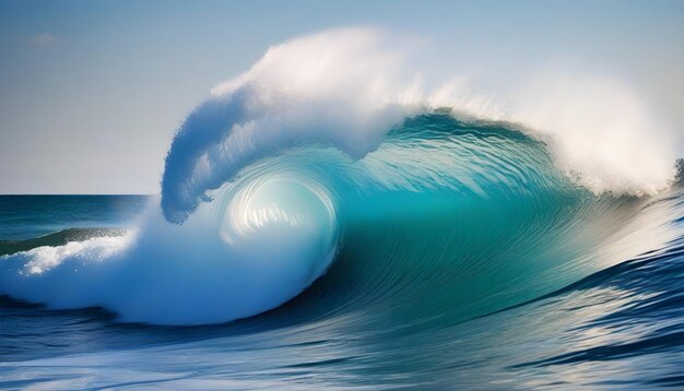 Photo Éléments de conception choquants tels que les vagues