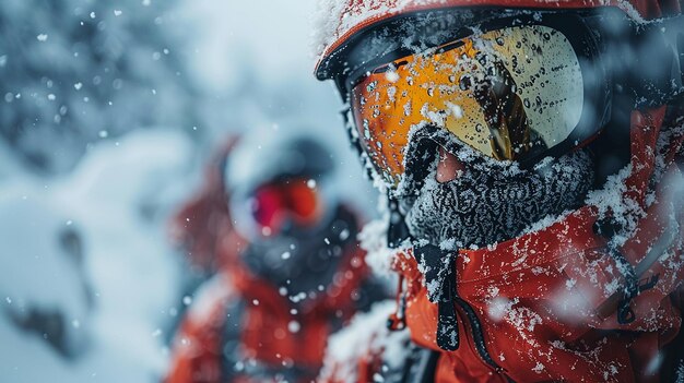 Photo les éléments essentiels d'une aventure en montagne