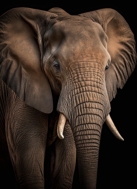 L&#39;éléphant d&#39;Afrique