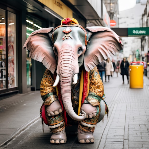 L'éléphant de Thaïlande