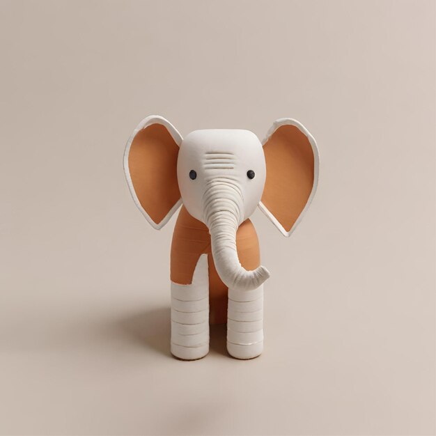 Photo les éléphants 3d