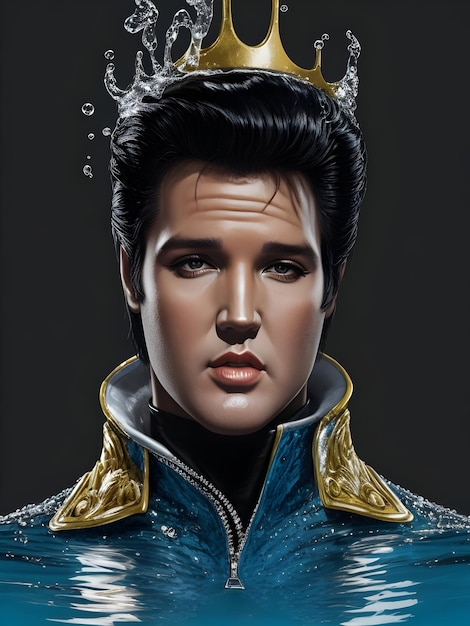 Elvis Presley Hydrodip généré par Ai