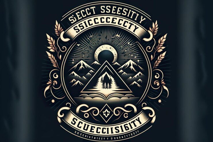 Photo l'emblème de la société secrète