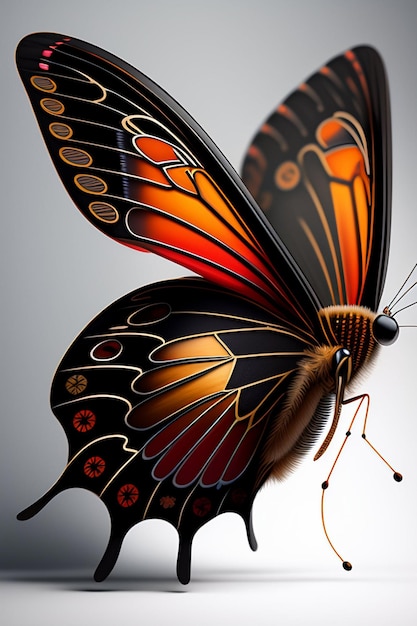 Embrasser la transformation et l'esprit durable du papillon