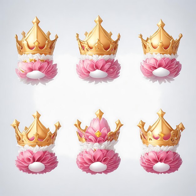 emoji La couronne royale La hauteur et le pouvoir de l'or