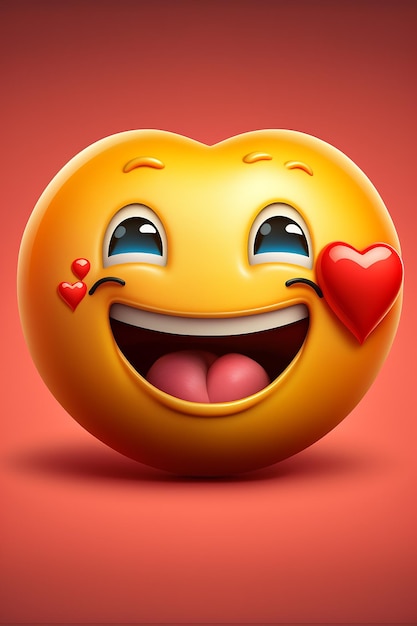 Emoji drôle amoureux