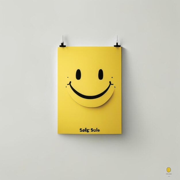 L'émoji du sourire heureux est jaune.