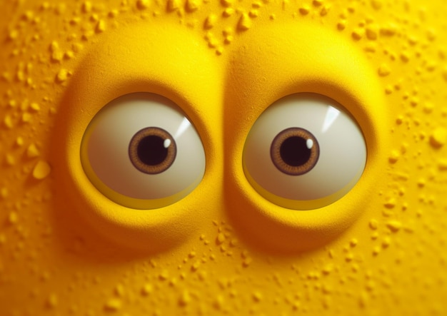 Photo l'emoji du visage jaune est drôle.