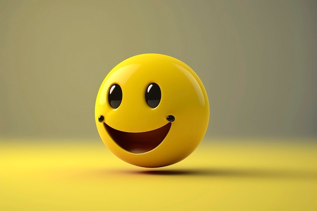 emoji souriant jaune