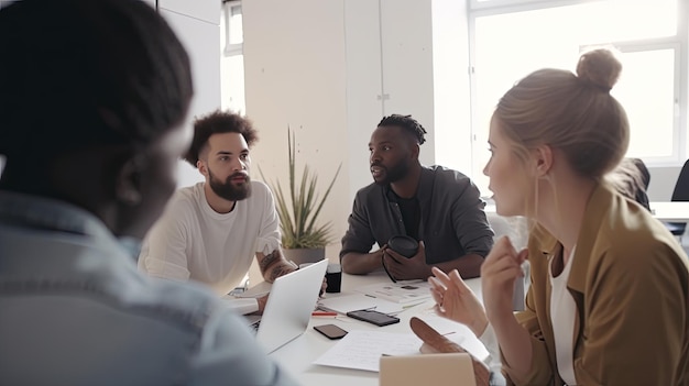 Photo employés de bureau