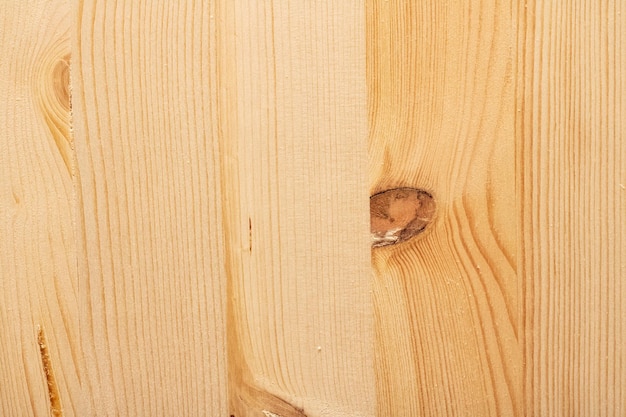 Empreinte d'une branche sur une surface en bois