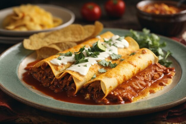 Des enchiladas enchanteuses