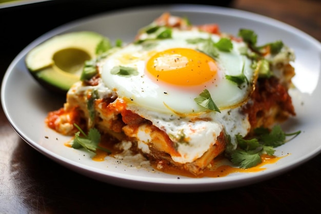 Des enchilades satisfaisantes pour le petit déjeuner