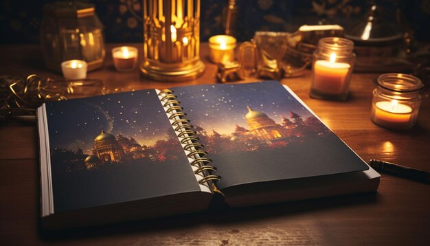 Encouragez les gens à tenir un journal du Ramadan où ils réfléchissent à leurs expériences quotidiennes de gratitude