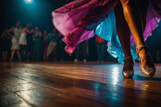 L'énergie de la danse de la salsa