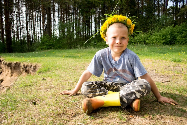 Enfant en balade