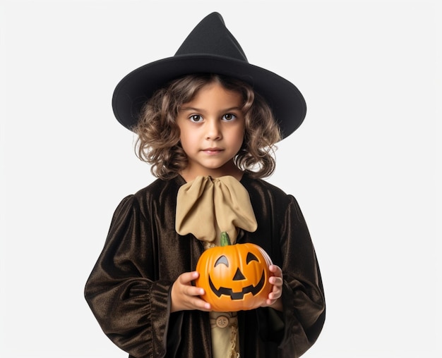 Enfant déguisé pour halloween