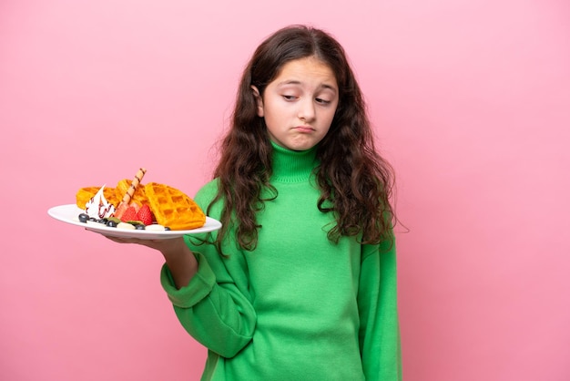 enfant sur fond isolé