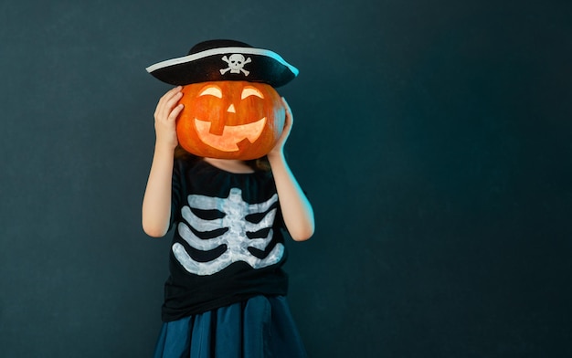 Enfant à Halloween