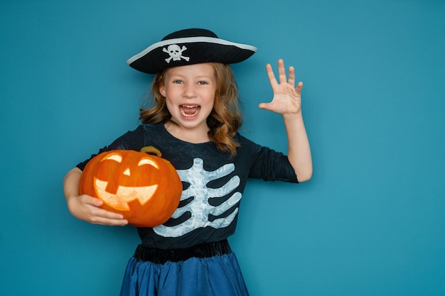 Enfant à Halloween