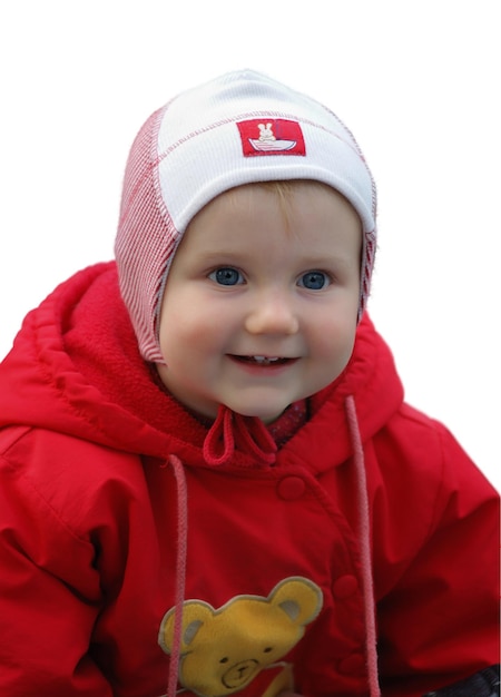 Enfant jouant dans le parc