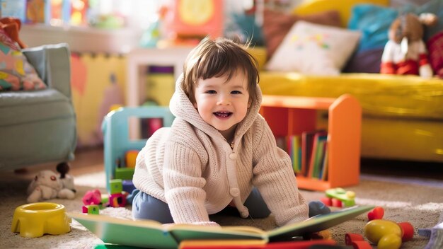 Enfant à la maison