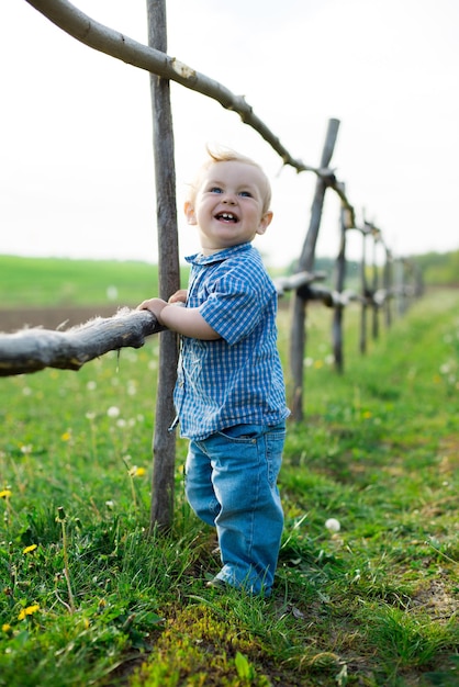 Enfant souriant