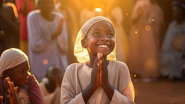 un enfant sourit à la caméra avec un sourire sur son visage.