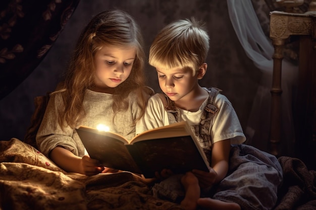 enfants de lecture