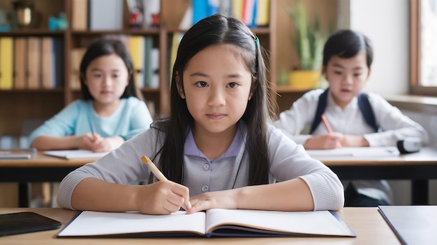 Photo les enfants ne s'intéressent pas à l'apprentissage