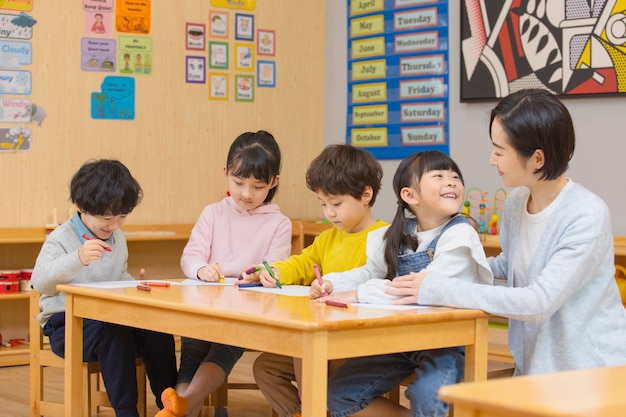 Les enfants retournent à l'école